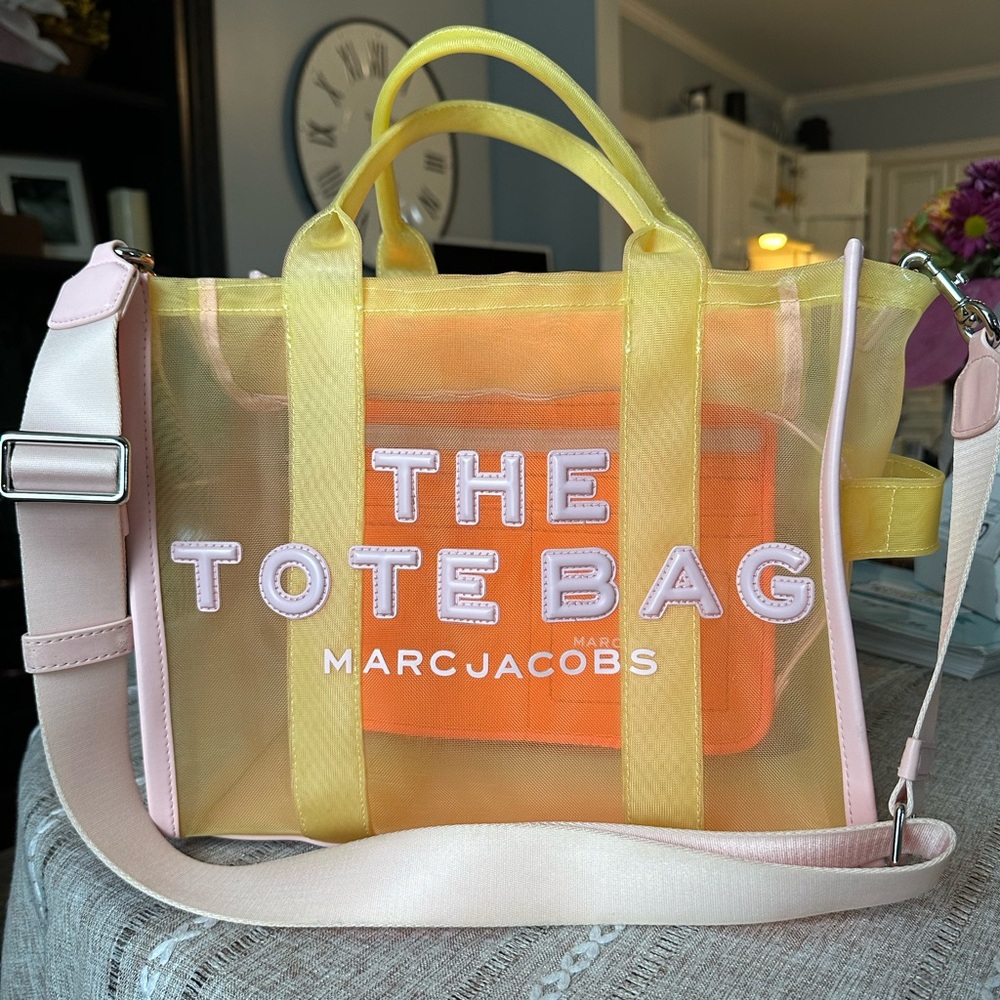 The Tote Bag - Marc Jacobs - Pink/Yellow/Orange